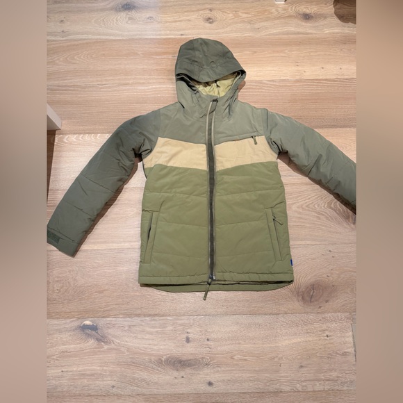 Burton Kids Two-Tone Green and Tan ski snowboard pants Size jacket - Picture 7 of 10